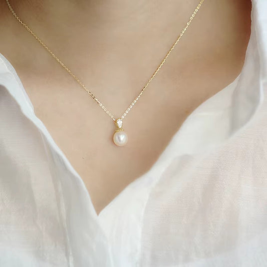 Carlsbad 11mm Pearl Pendant Necklace