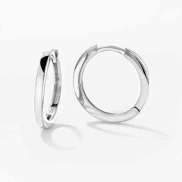 Olympia	Silver 12mm Hoops for Birthstone Charm